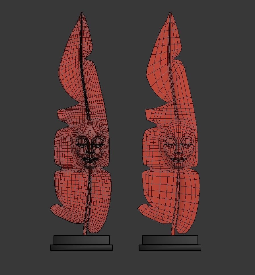 Sculpture poet s soul P 3D print model_4