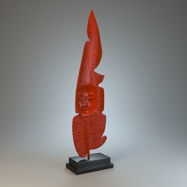 Sculpture poet s soul 3D model_3