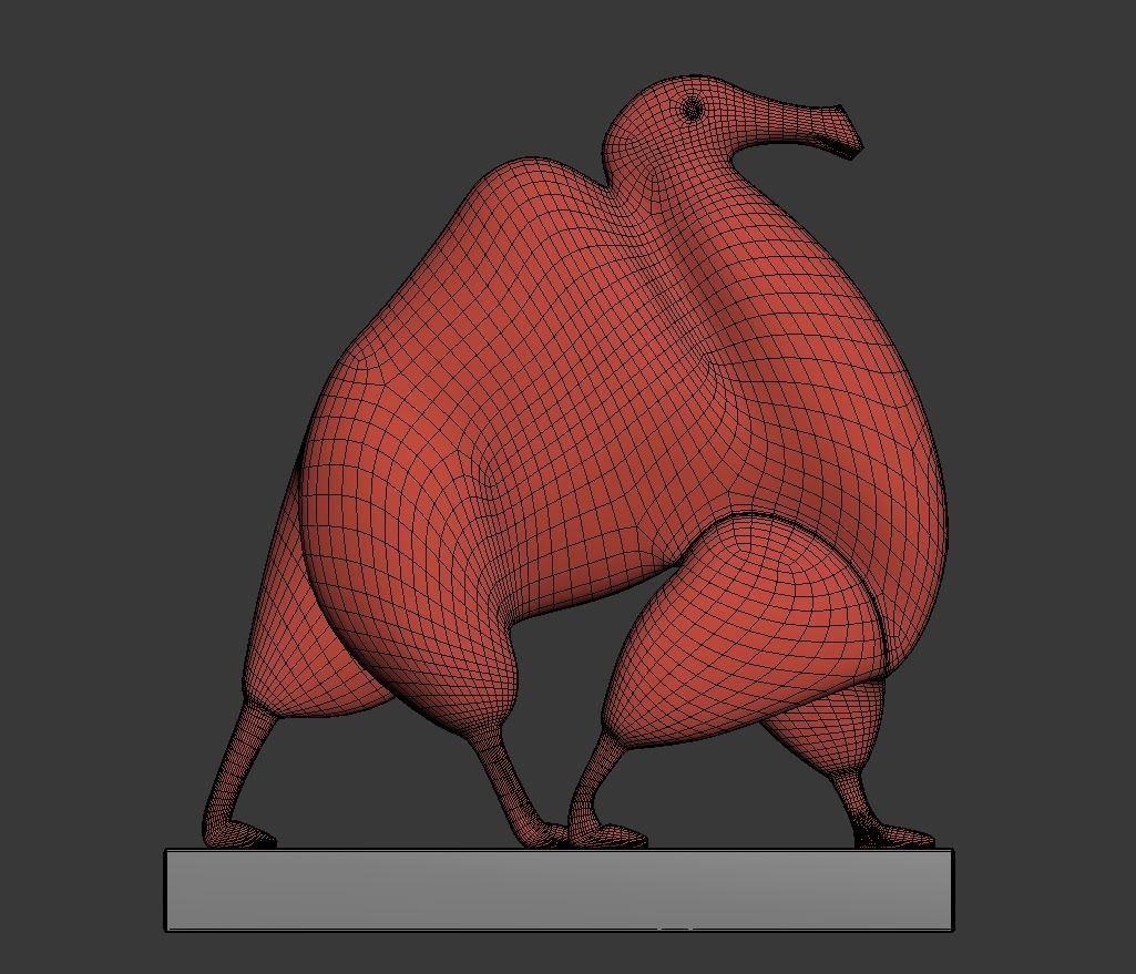 Sculpture Ship of the Desert P 3D print model_5