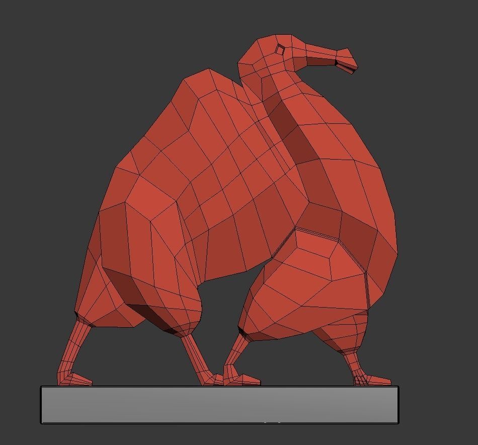 Sculpture Ship of the Desert P 3D print model_6