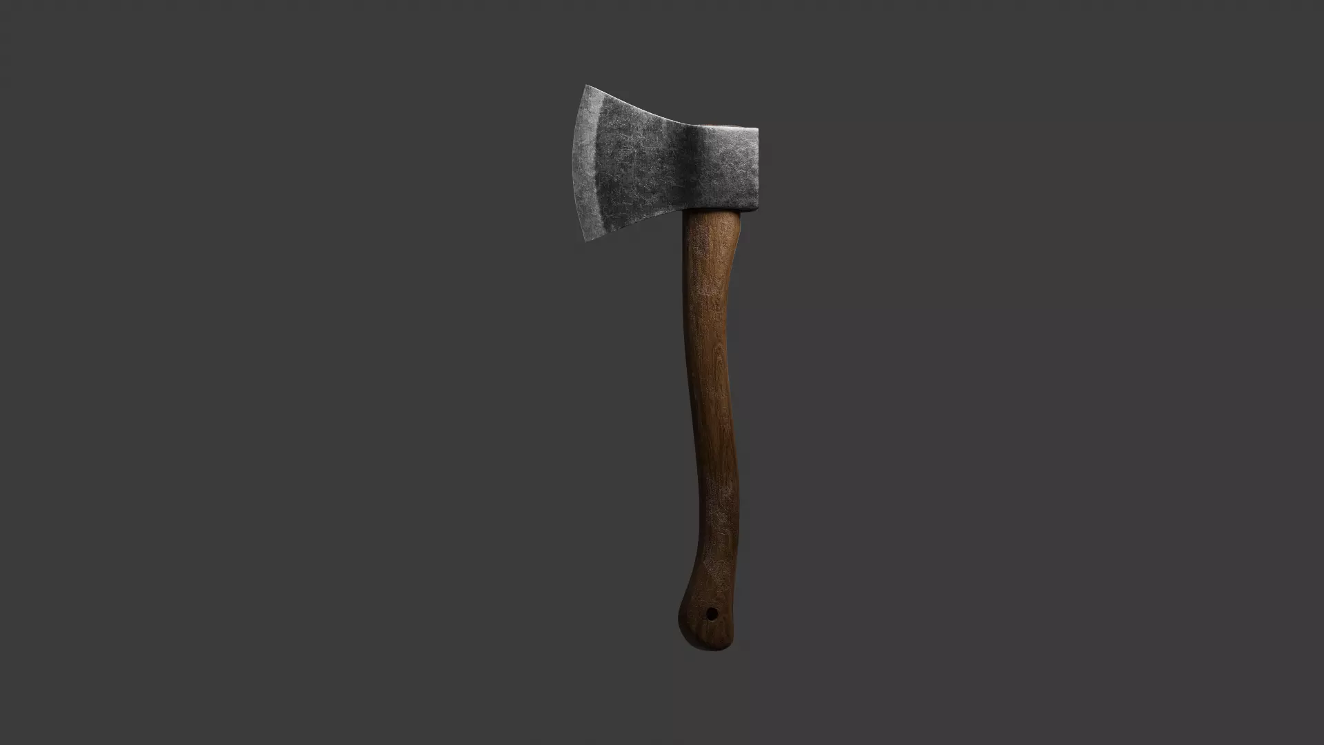 Axe game ready model Low-poly 3D model