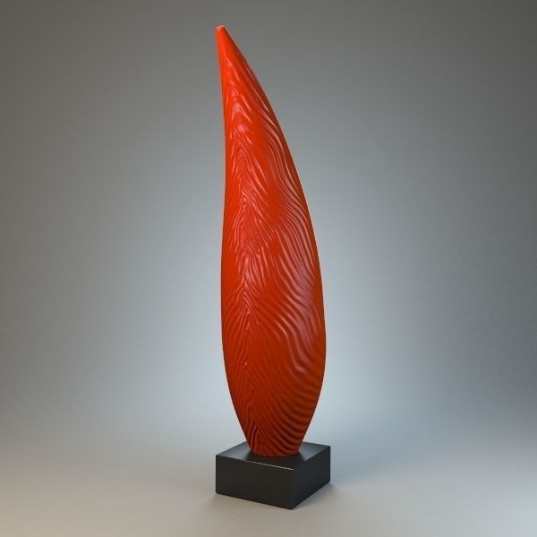 The African Sculpture 3D model_2