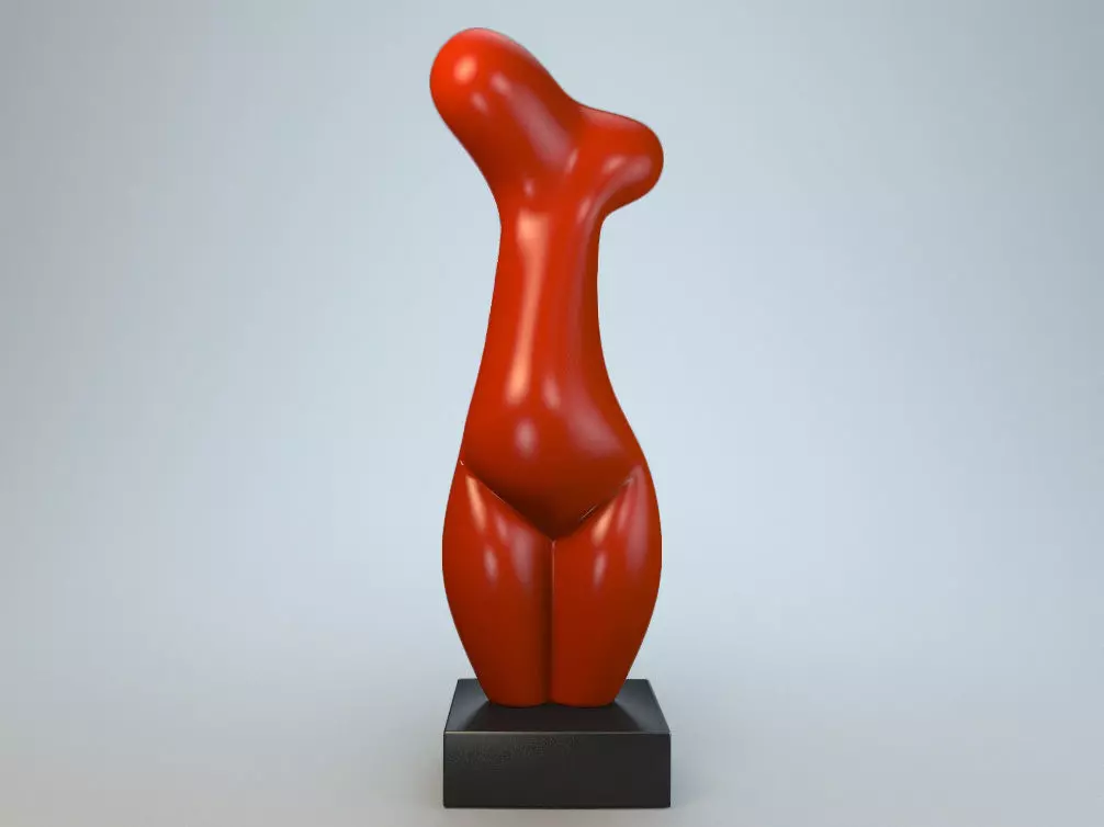 Yin Sculpture P 3D print model_0