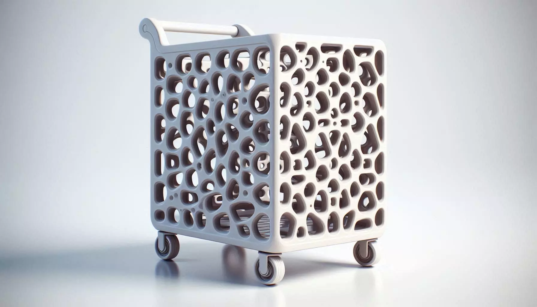 Shopping Cart 3D Model Printable 3D print model