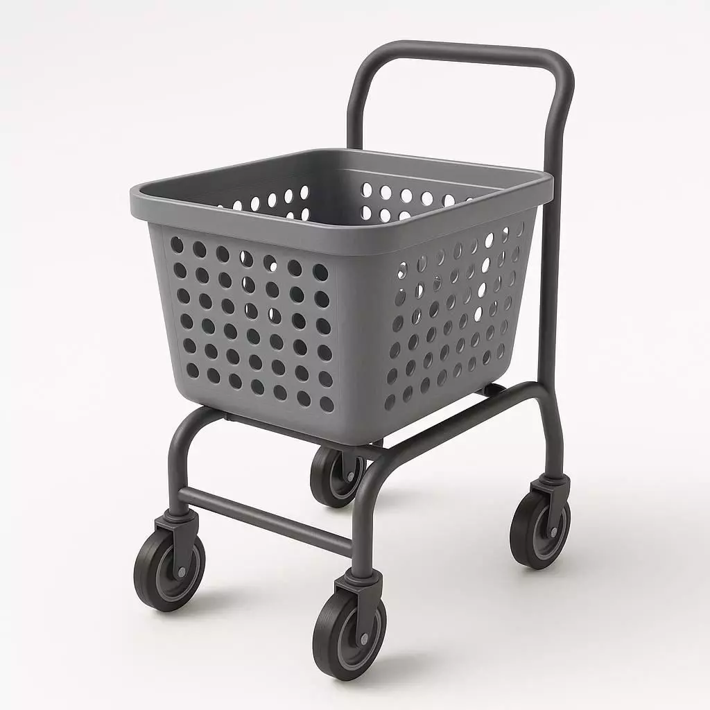 Shopping Cart 3D Model Printable 3D print model