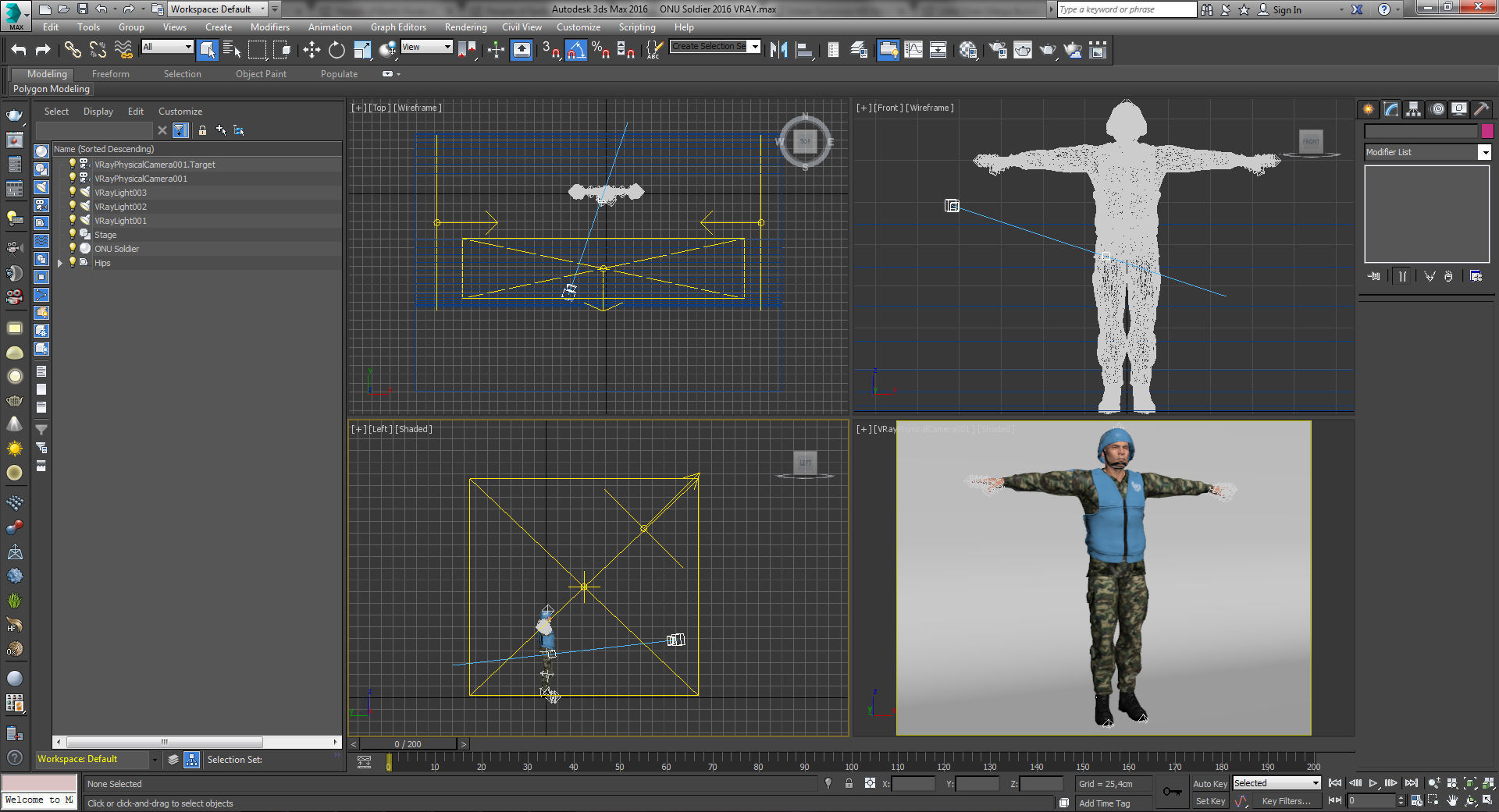 ONU Soldier  Low-poly 3D model_10