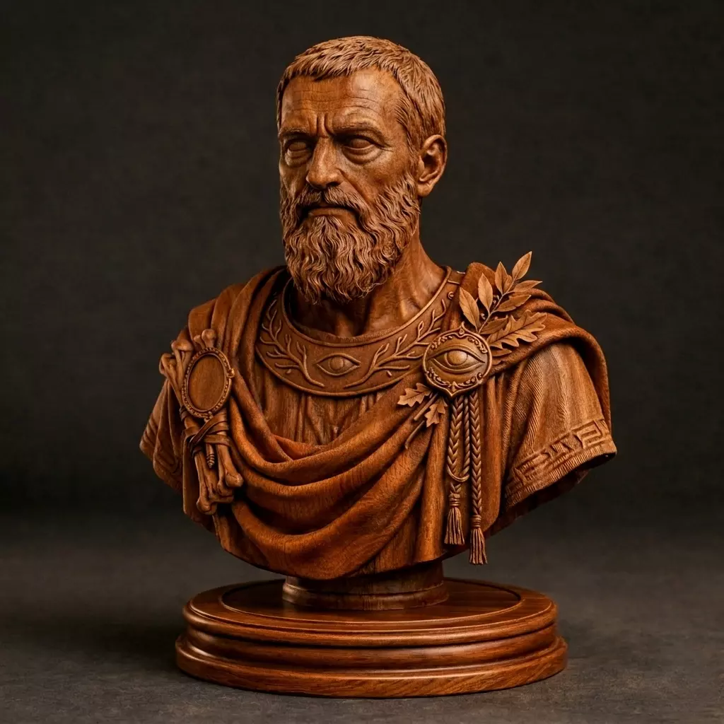 priests of Zeus Macedonian Spiritual Leader Chess Piece 3D print model