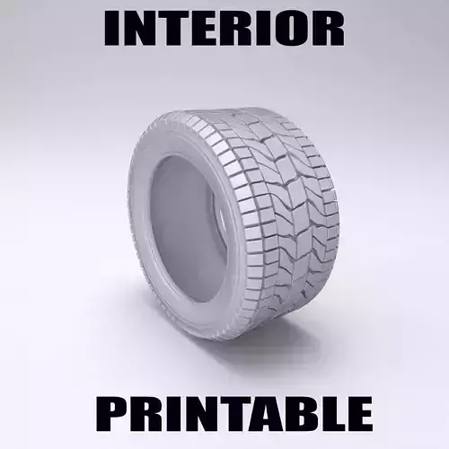 Tire printable 3D print model