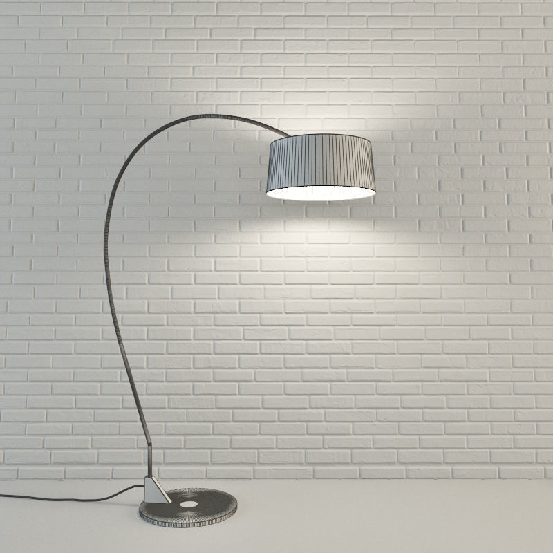 Floor Lamp 3D model_2