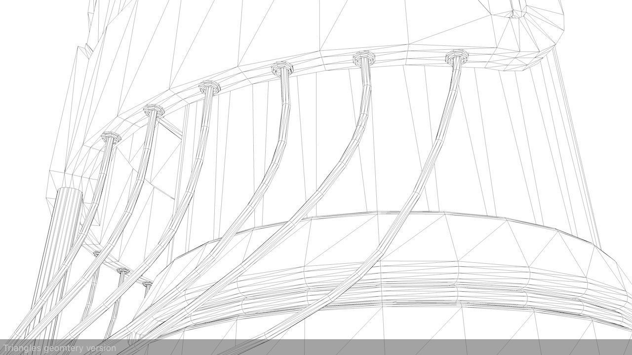 Hibernation Capsule Next Gen Game PBR  Low-poly 3D model_21