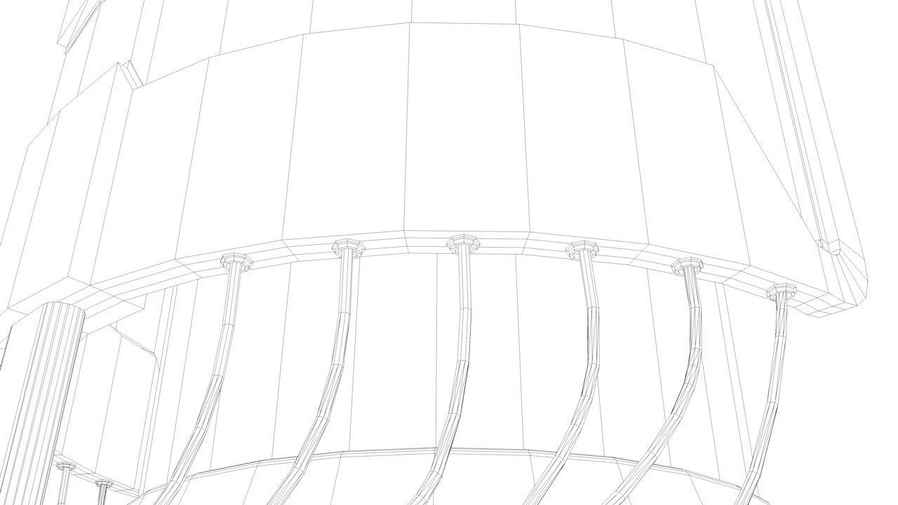 Hibernation Capsule Next Gen Game PBR  Low-poly 3D model_22