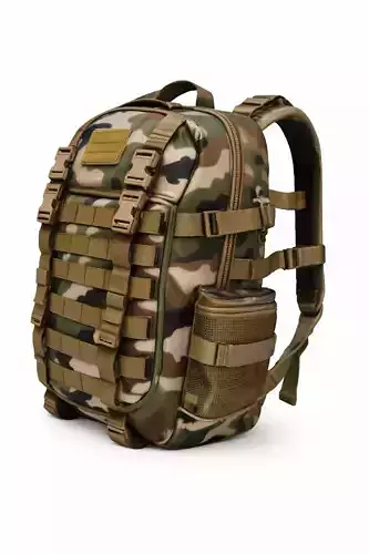 Military Tactical Backpack 3D Model