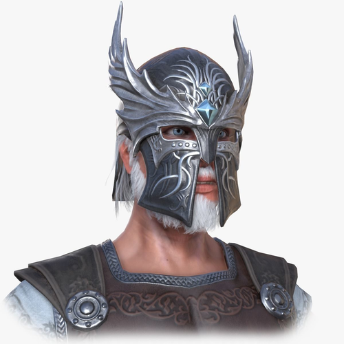 Archangel Michael Low-poly 3D model