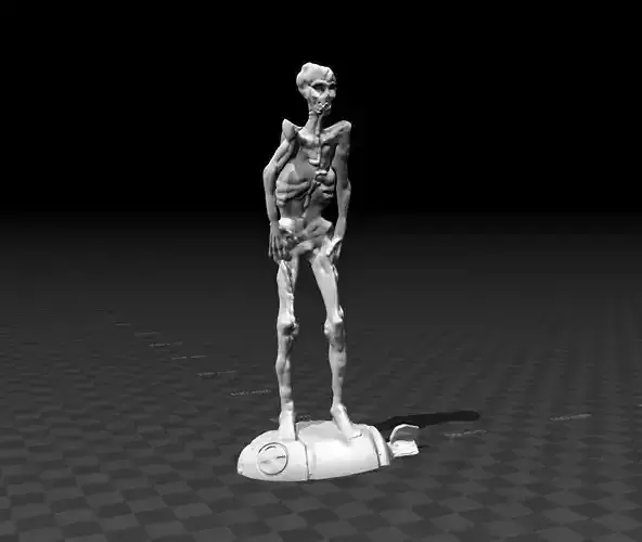 Nuclear Monster Free 3D print model
