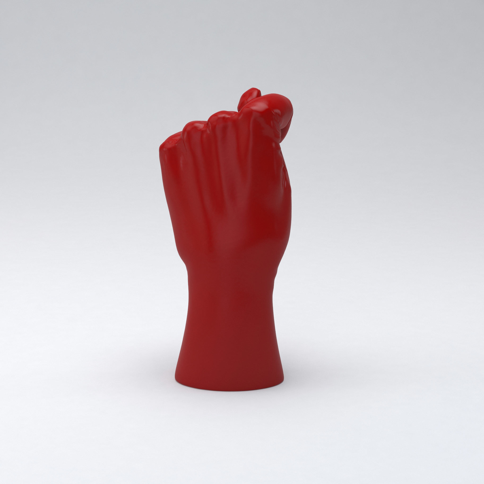 Hand fig printable 3D print model_4