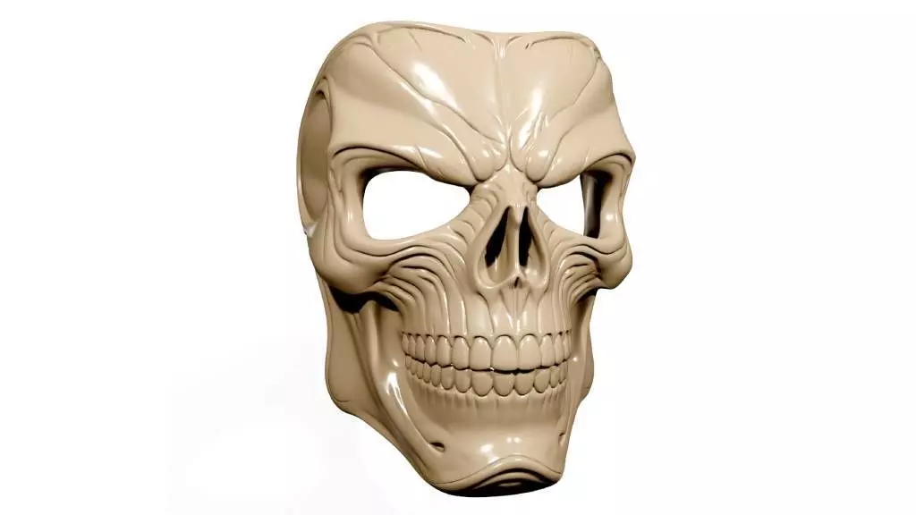 Skull mask 3D print model