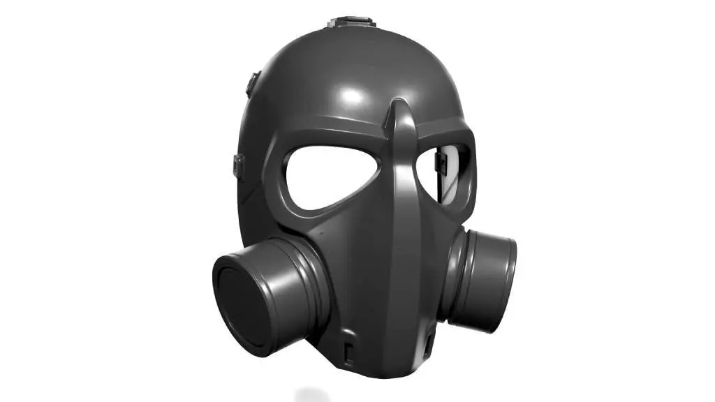 Fantasy gas mask 3D print model