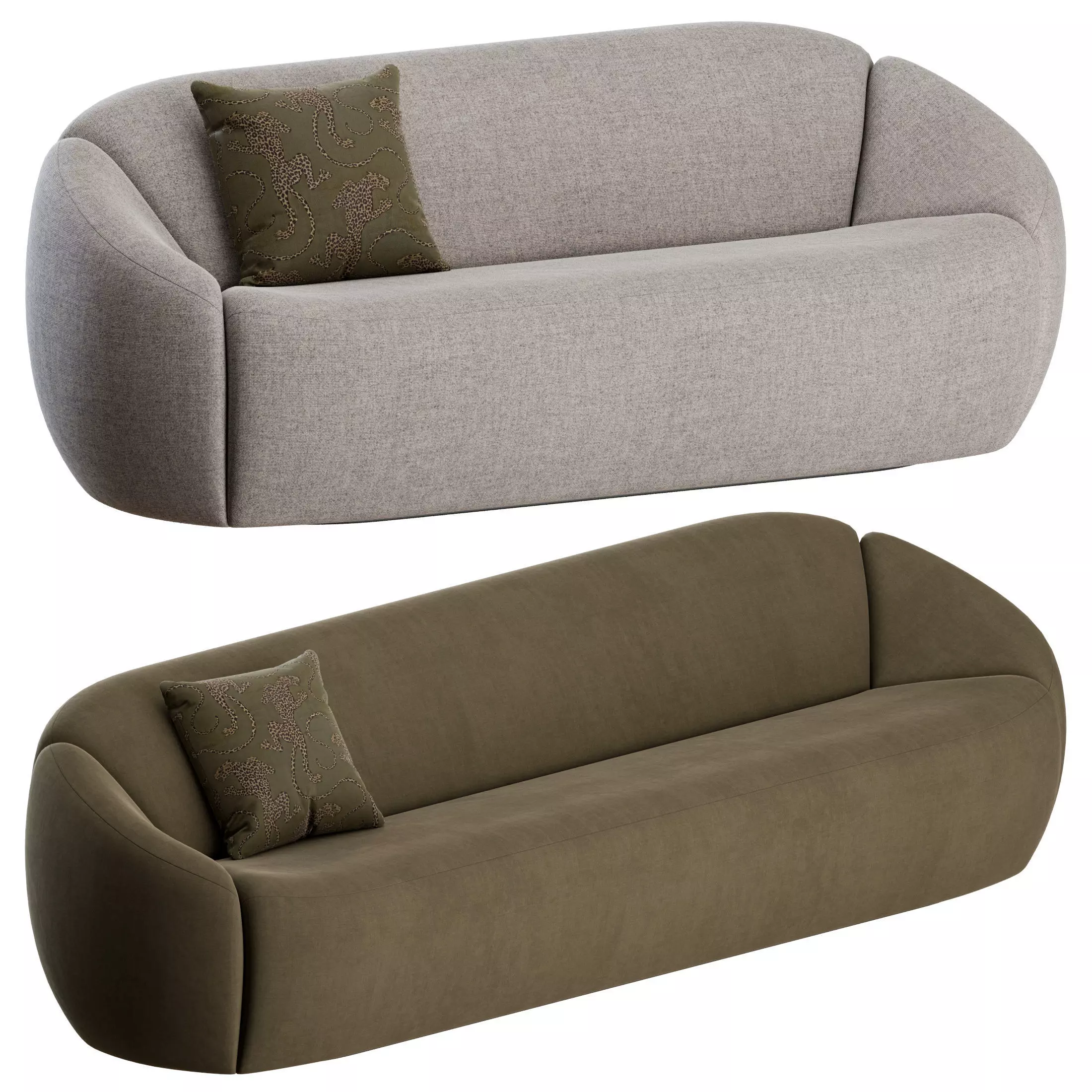 Dune Sofa by Daniel Boddam 3D model
