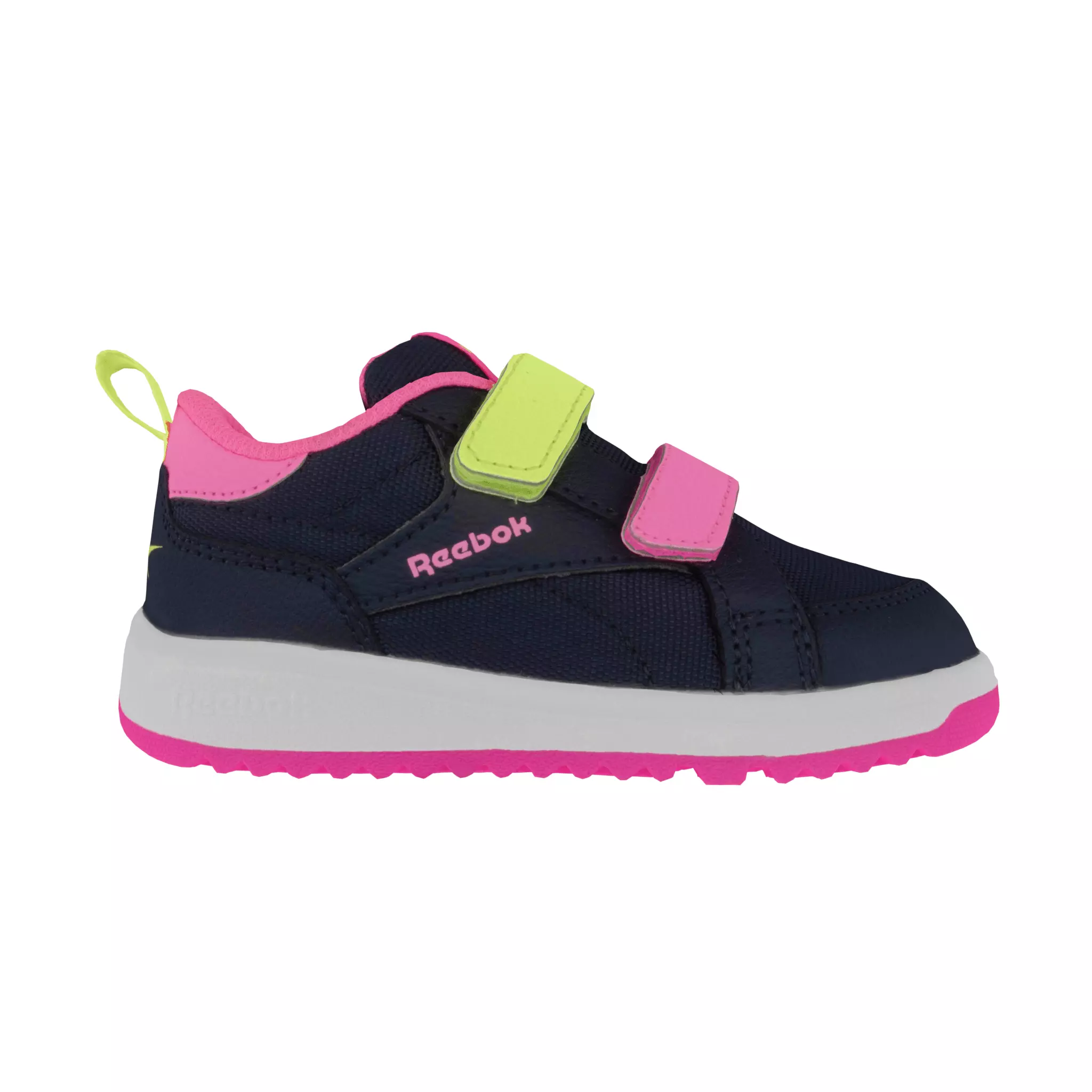 Reebok Weebok Clasp Low Navy Atomic Pink Low-poly 3D model
