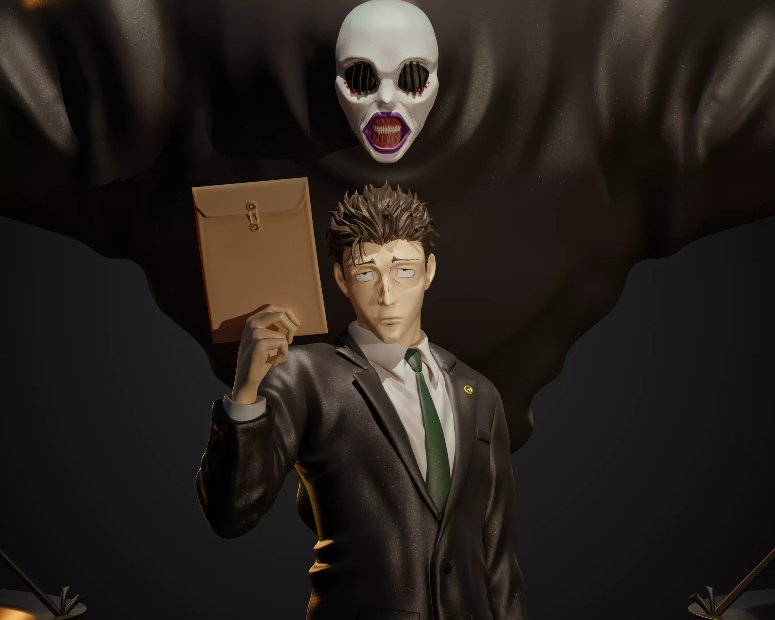 Higuruma - Jujutsu Kaisen 3D print model