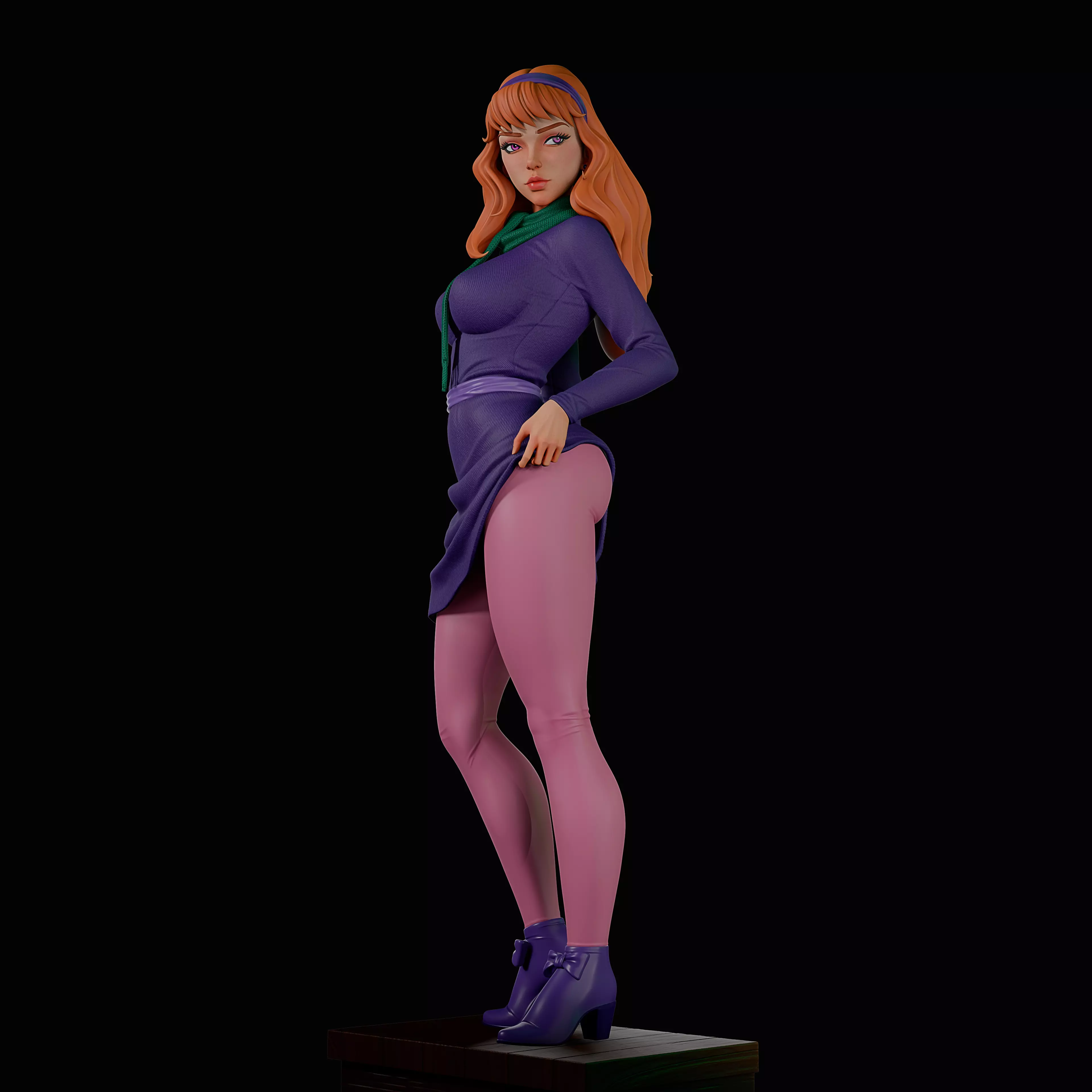 Daphne - Scooby Doo - With NSFW 3D print model