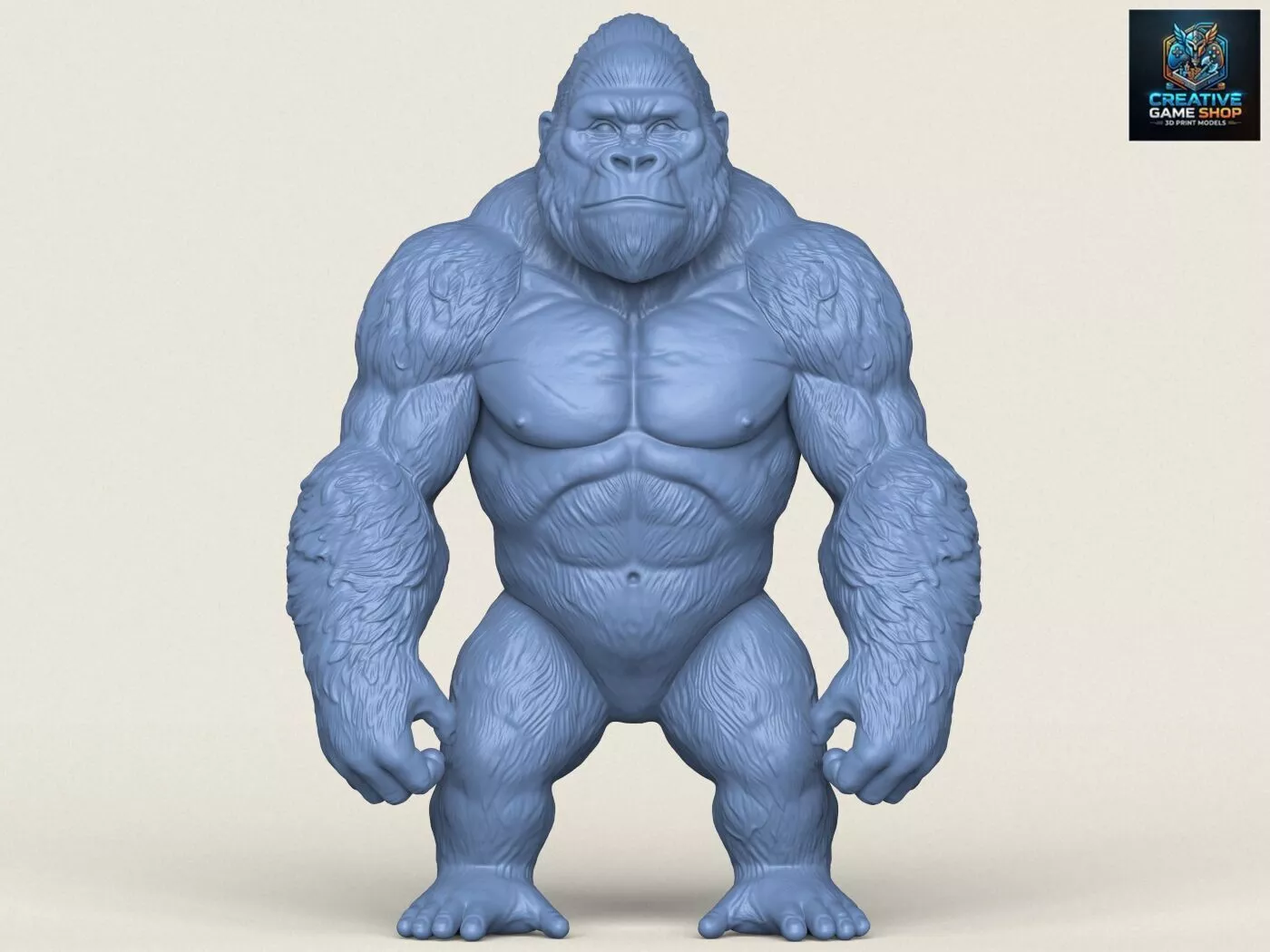 King Kong Gorilla 3D print model