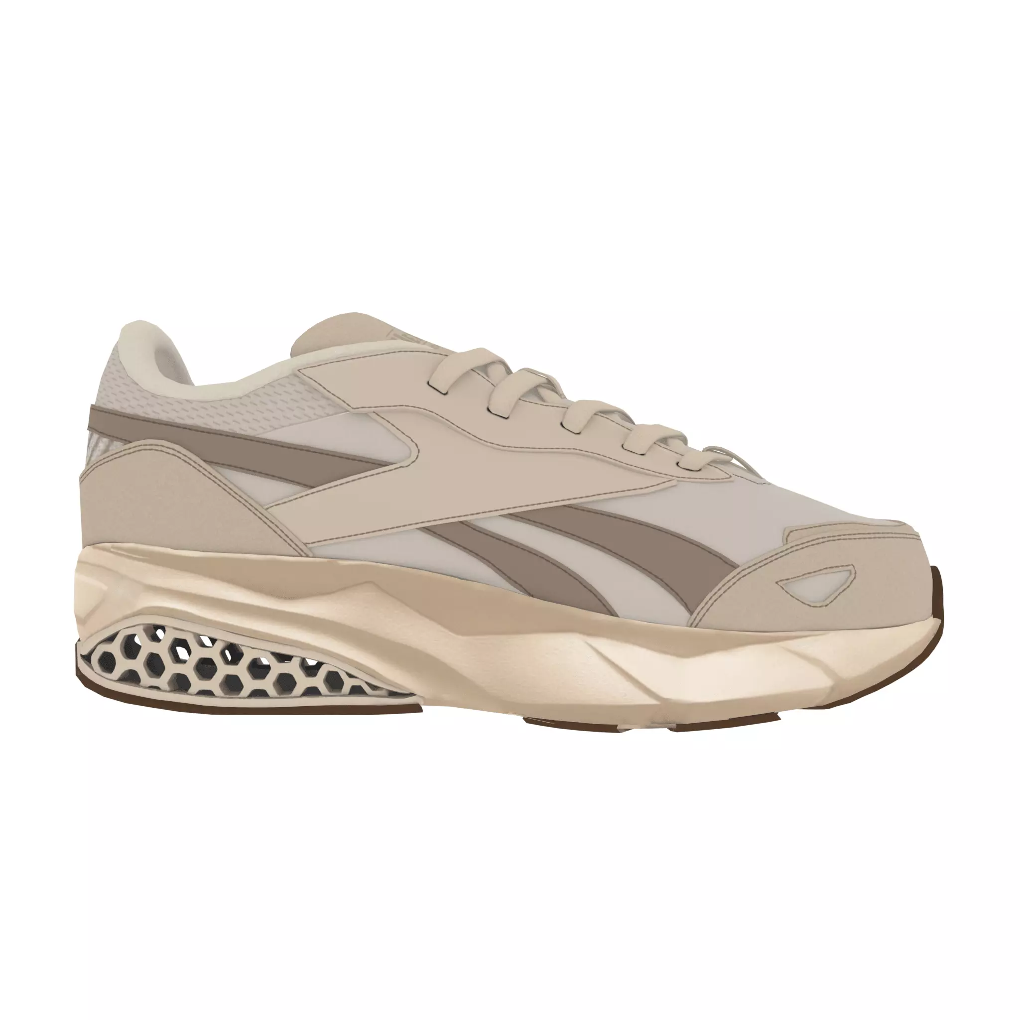 Reebok Hexalite Legacy 15 Pink Low-poly 3D model