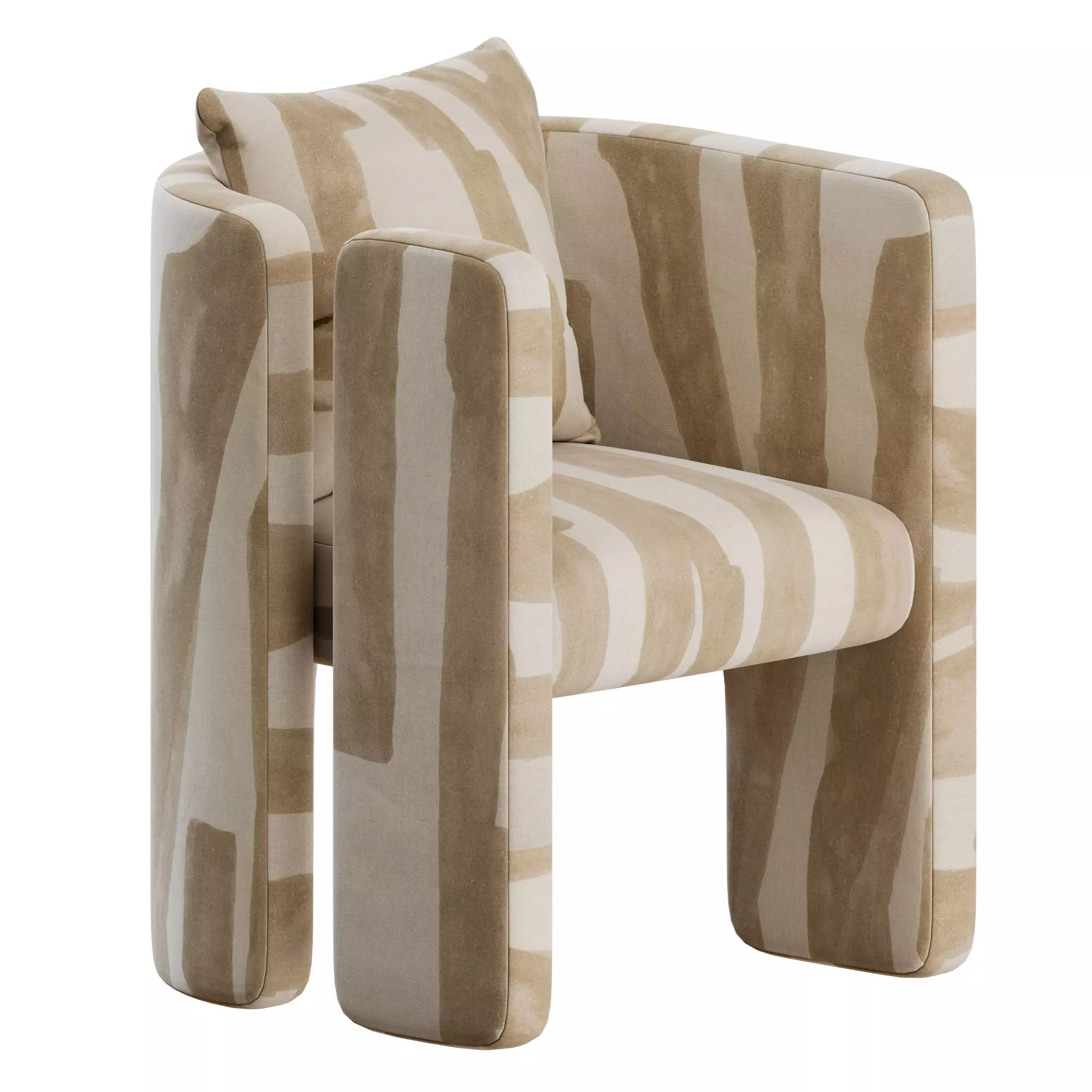 Fairfax Chair by Kelly Wearstler 3D model