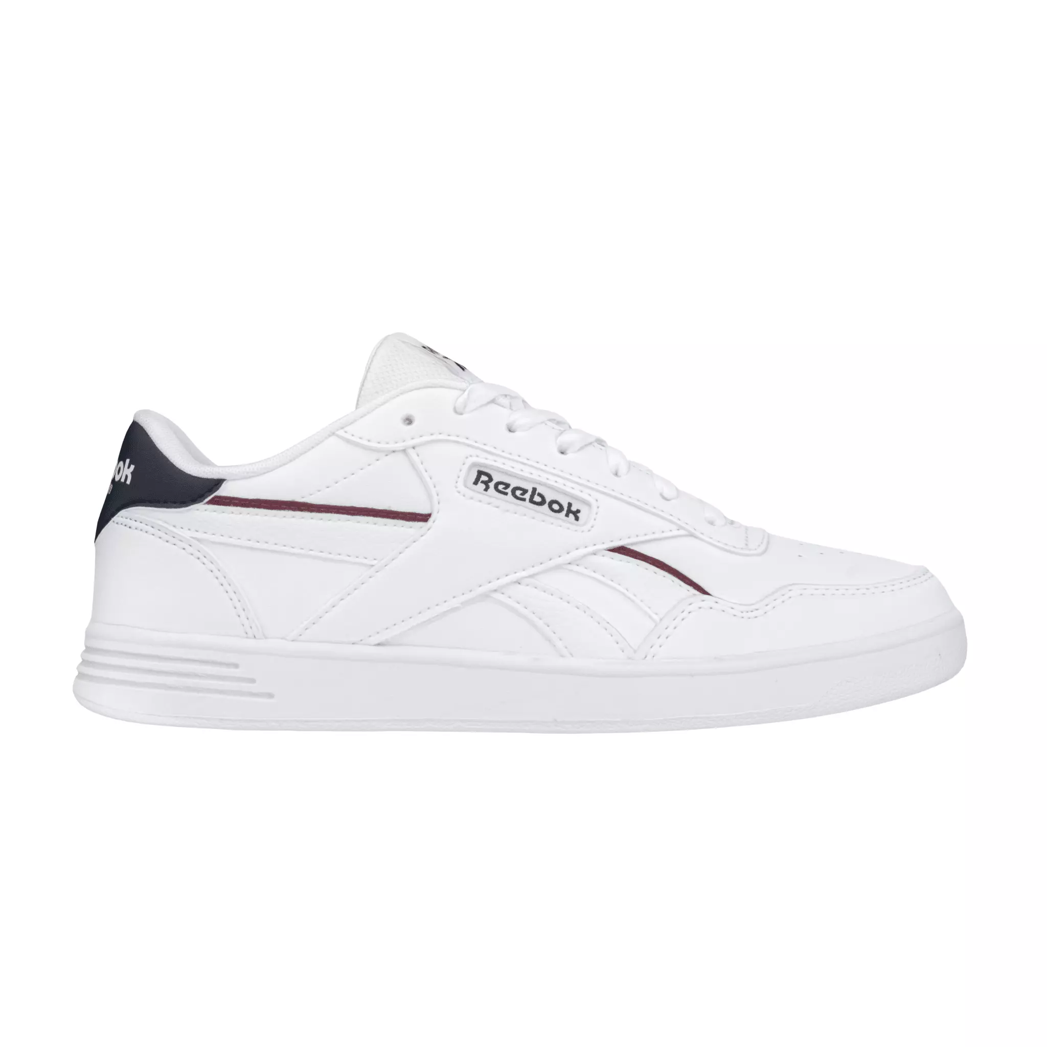 Reebok Court Advance Vegan White Red Low-poly 3D model