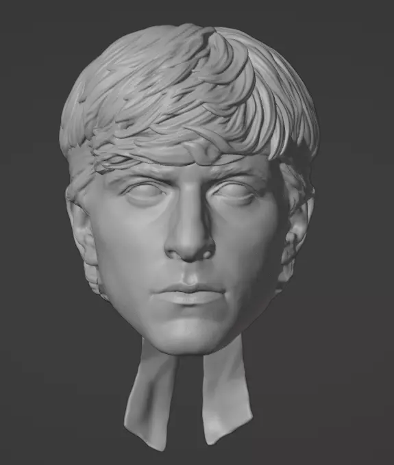 Johnny Lawrence Head - Karate Kid - William Zabka 3D print model