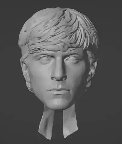 Johnny Lawrence Head - Karate Kid - William Zabka