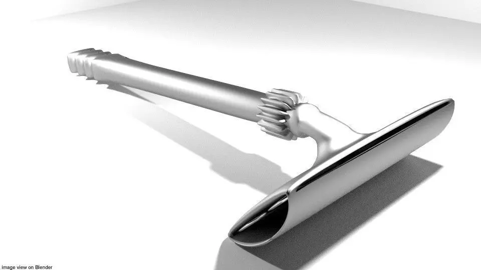 Barber Equipment - Shaver 3D model