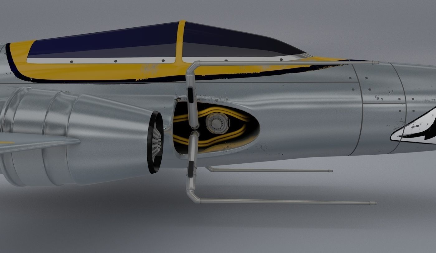 Shark Rider  3D model_3