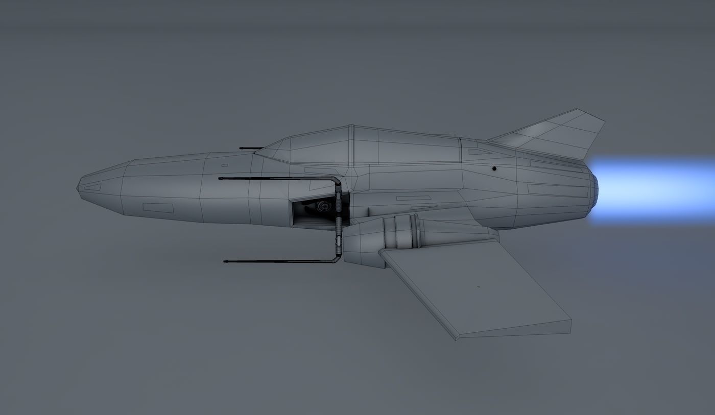 Shark Rider  3D model_8