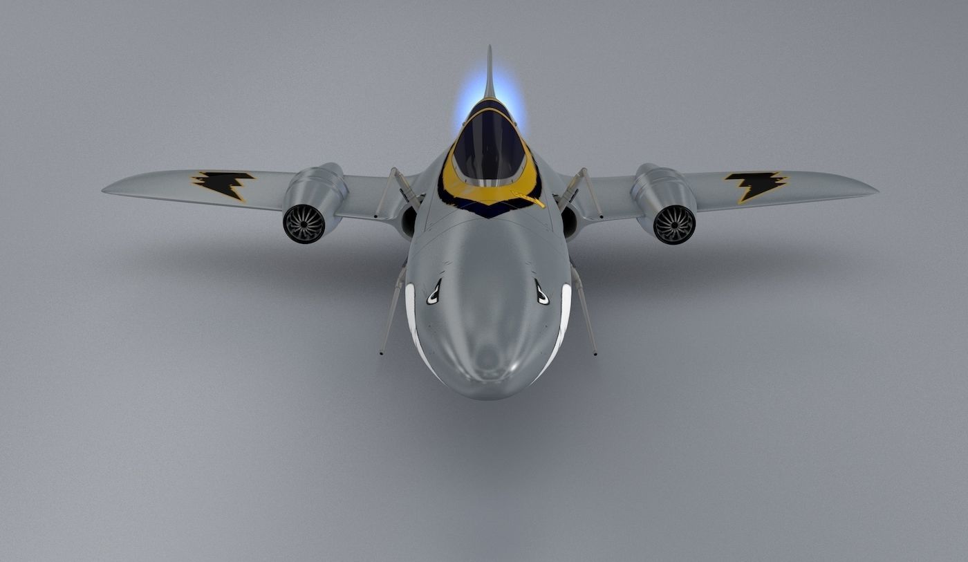 Shark Rider  3D model_2