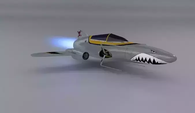 Shark Rider  3D model