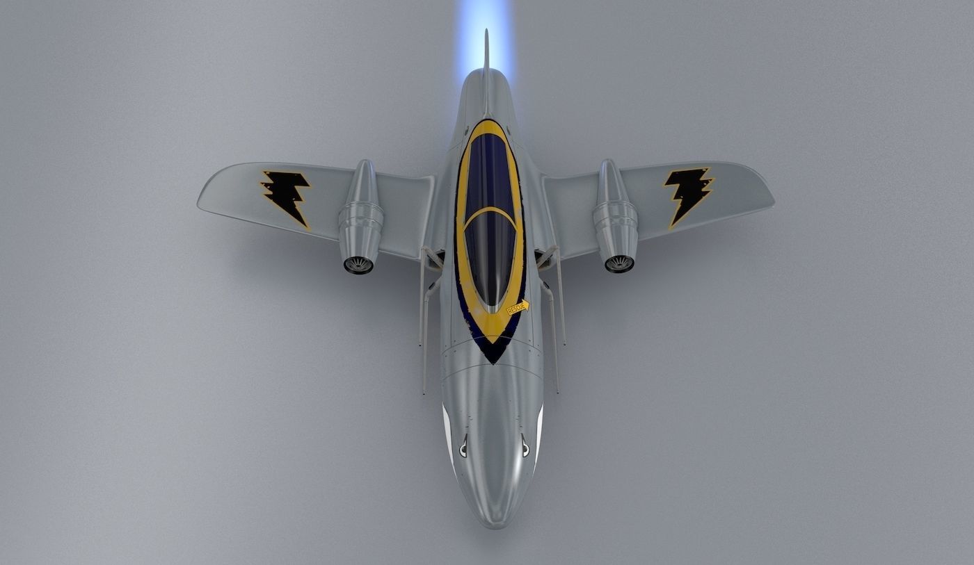 Shark Rider  3D model_1