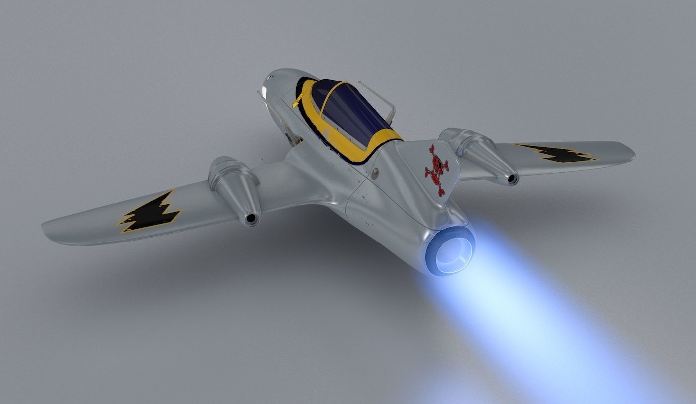 Shark Rider  3D model_6