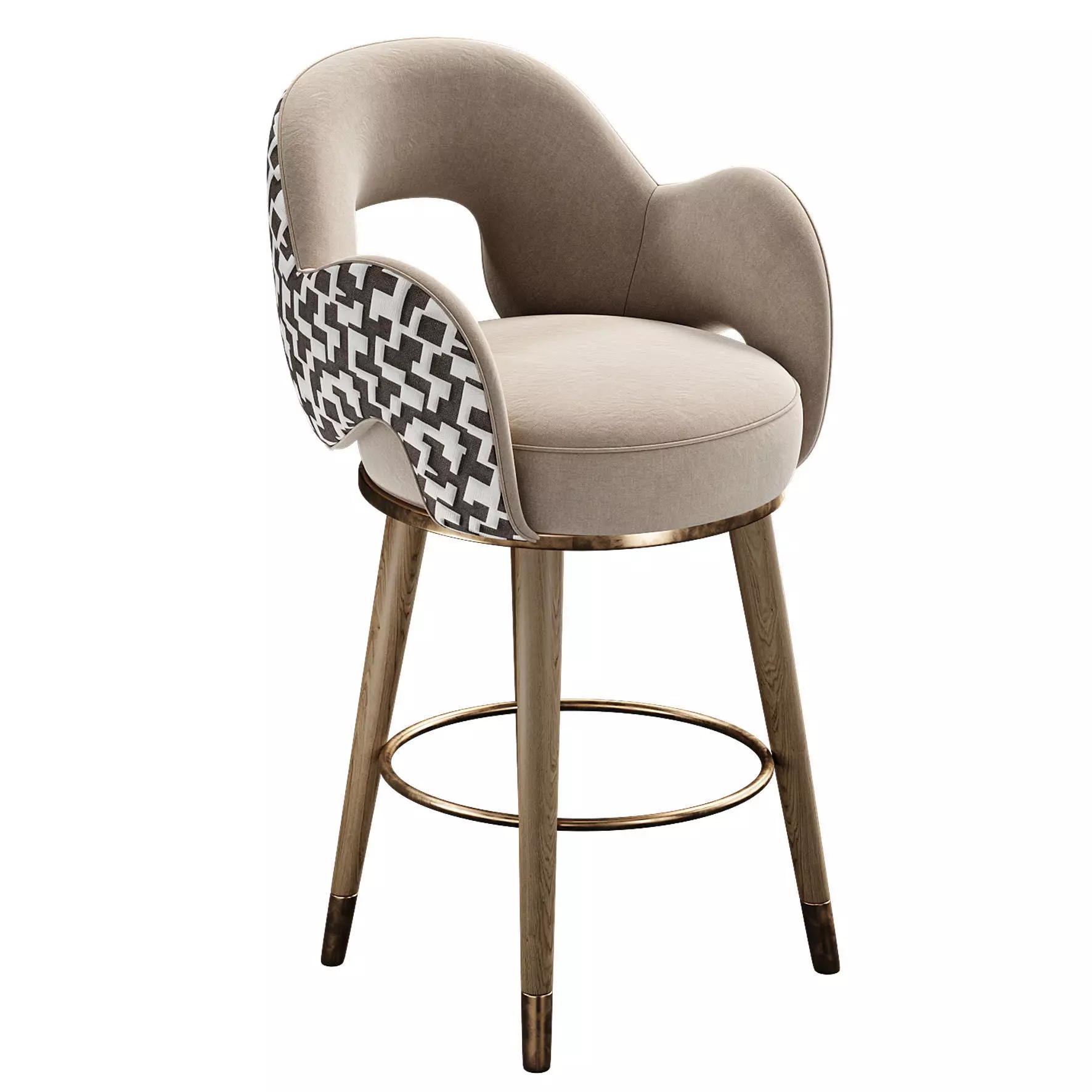 AMUSE BAR STOOL 3D model