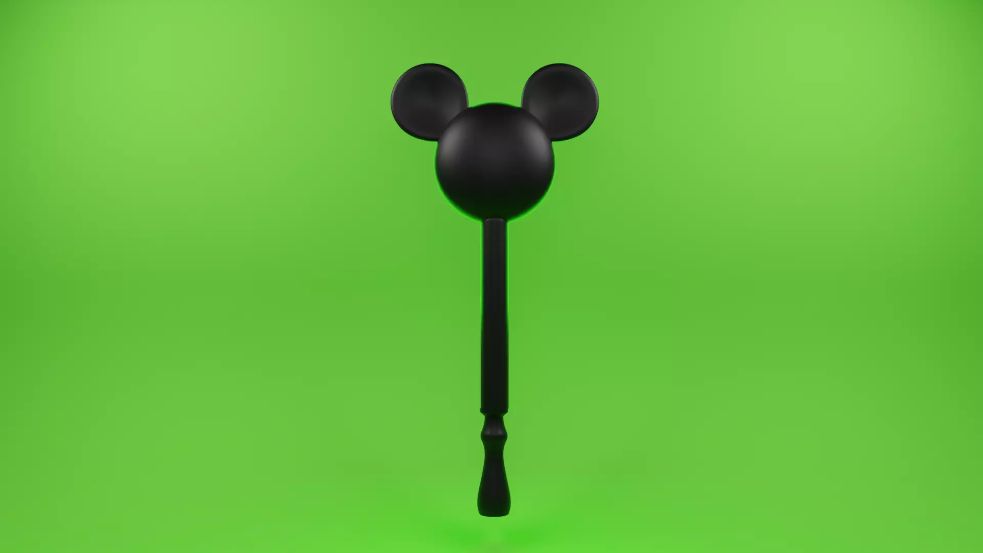 Tap To Pay Mickey Mouse Wand STL Contactless Payment NFC 3D print model