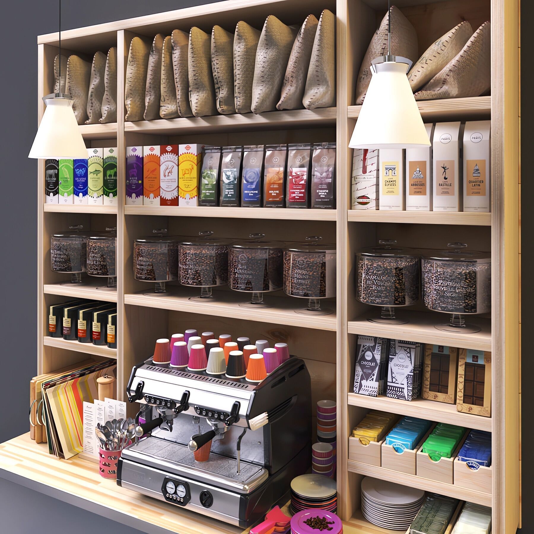 Franke T400 2 Compact et les comptoirs Richard 3D model_5