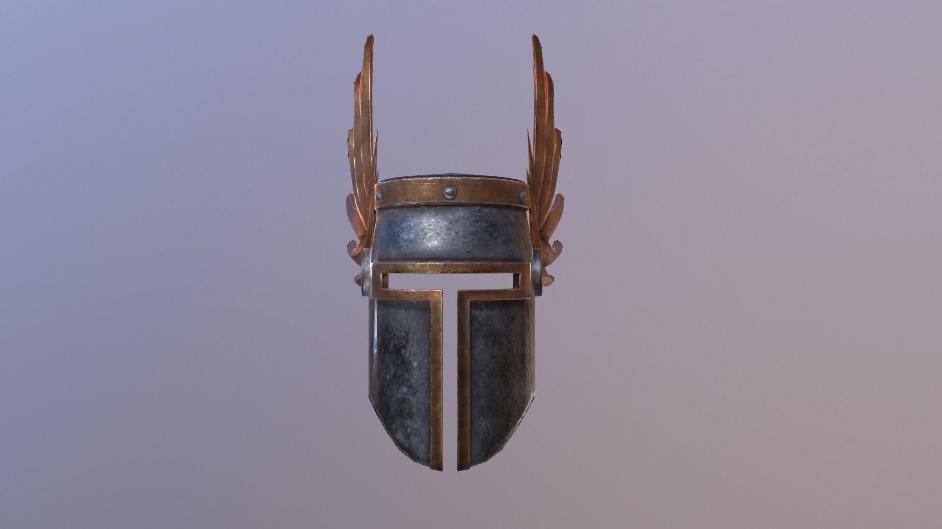 Helmet No4 Free low-poly 3D model_0