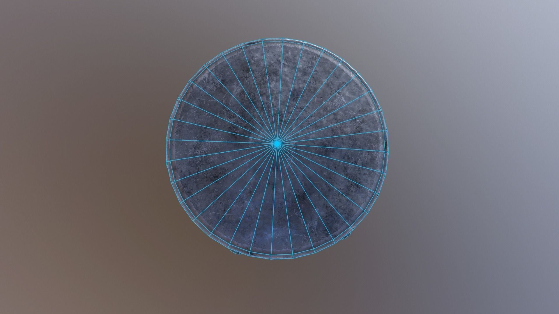 Helmet No4 Free low-poly 3D model_8