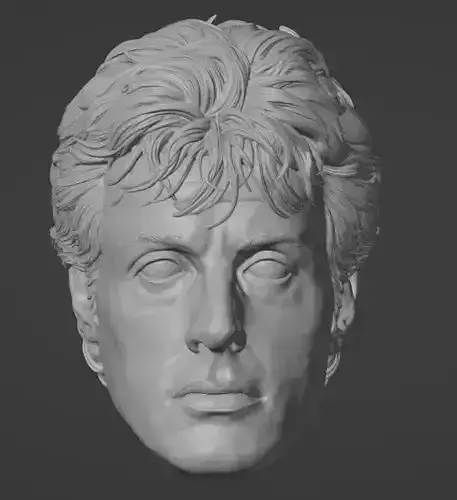 Rocky Balboa IV Head - Sylvester Stallone