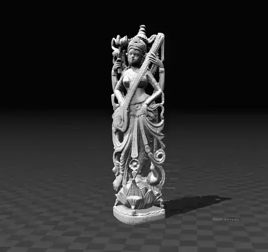 Hindu indian statue 3D print model