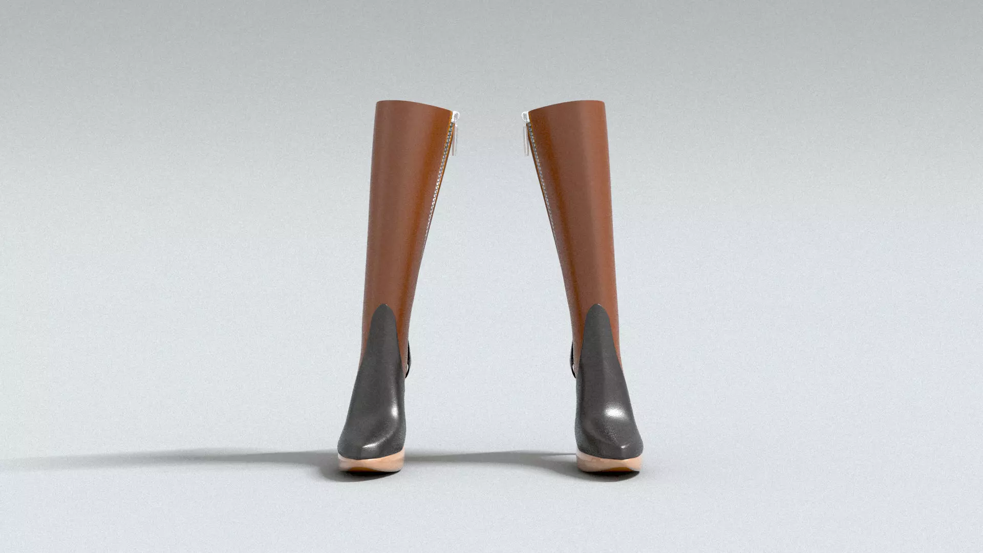 laos Female Shoes 3D model