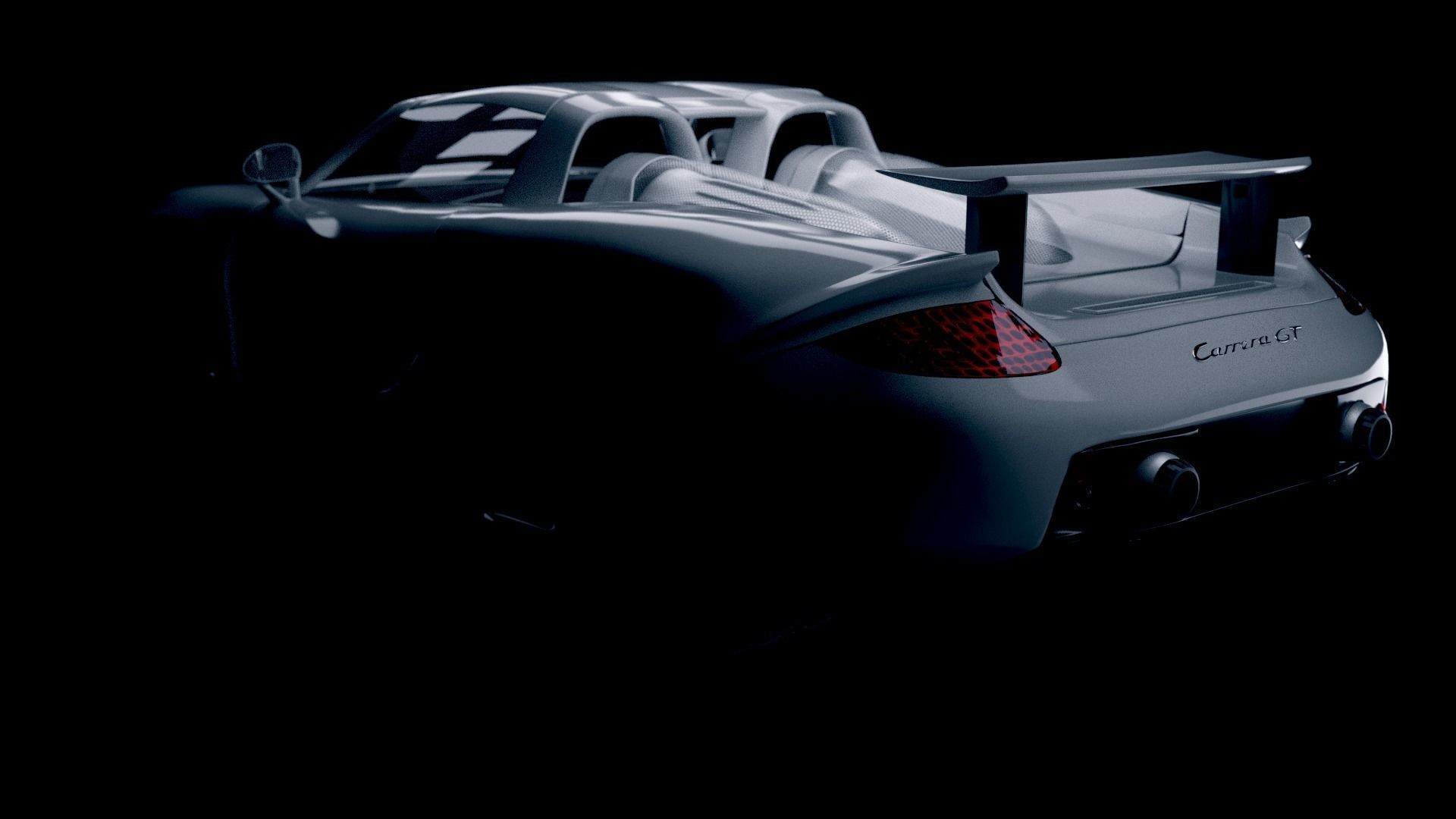 Porsche Carrera GT  3D model_5