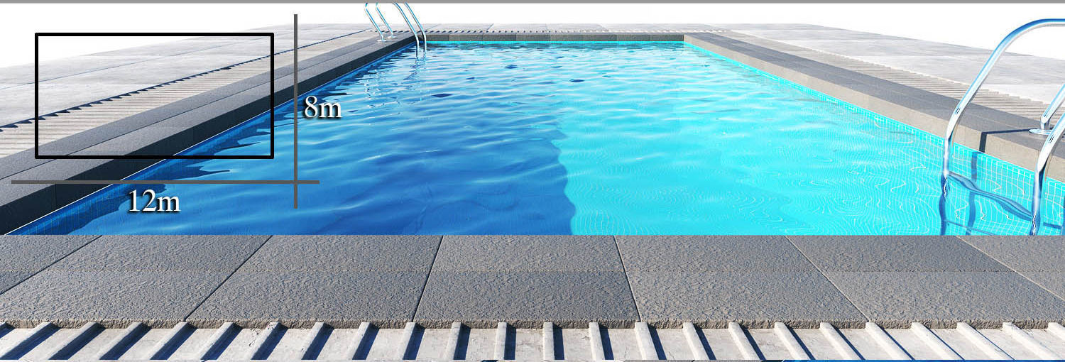 Swimming pool 3D model_4