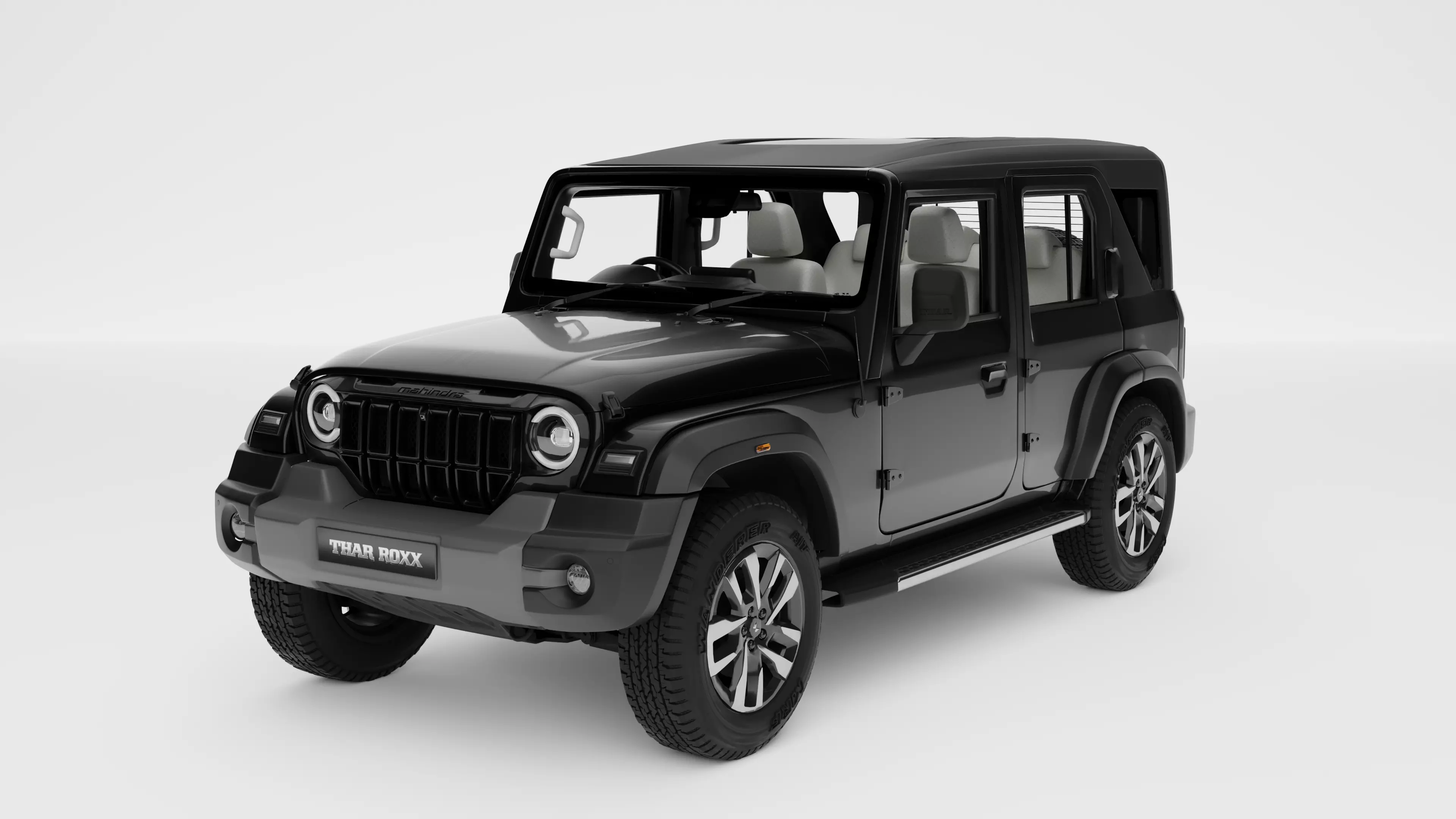 Mahindra Thar ROXX 3D Model 3D model