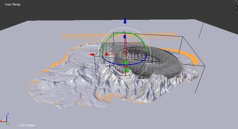 Isla Nublar Jurassic Park Island photorealistic 3D model_2